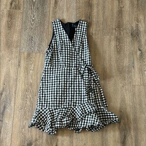 Black and White Checkered Dress